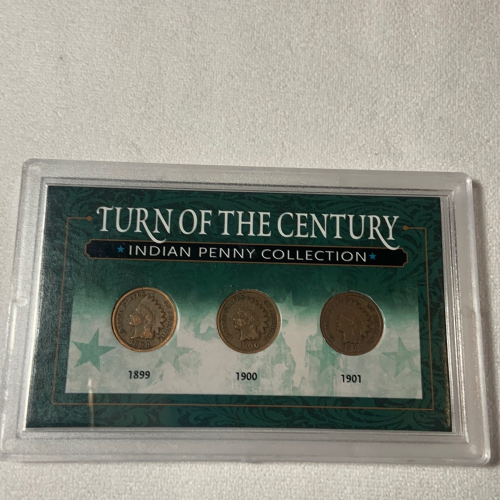 Turn Of The Century Indian Penny Collection